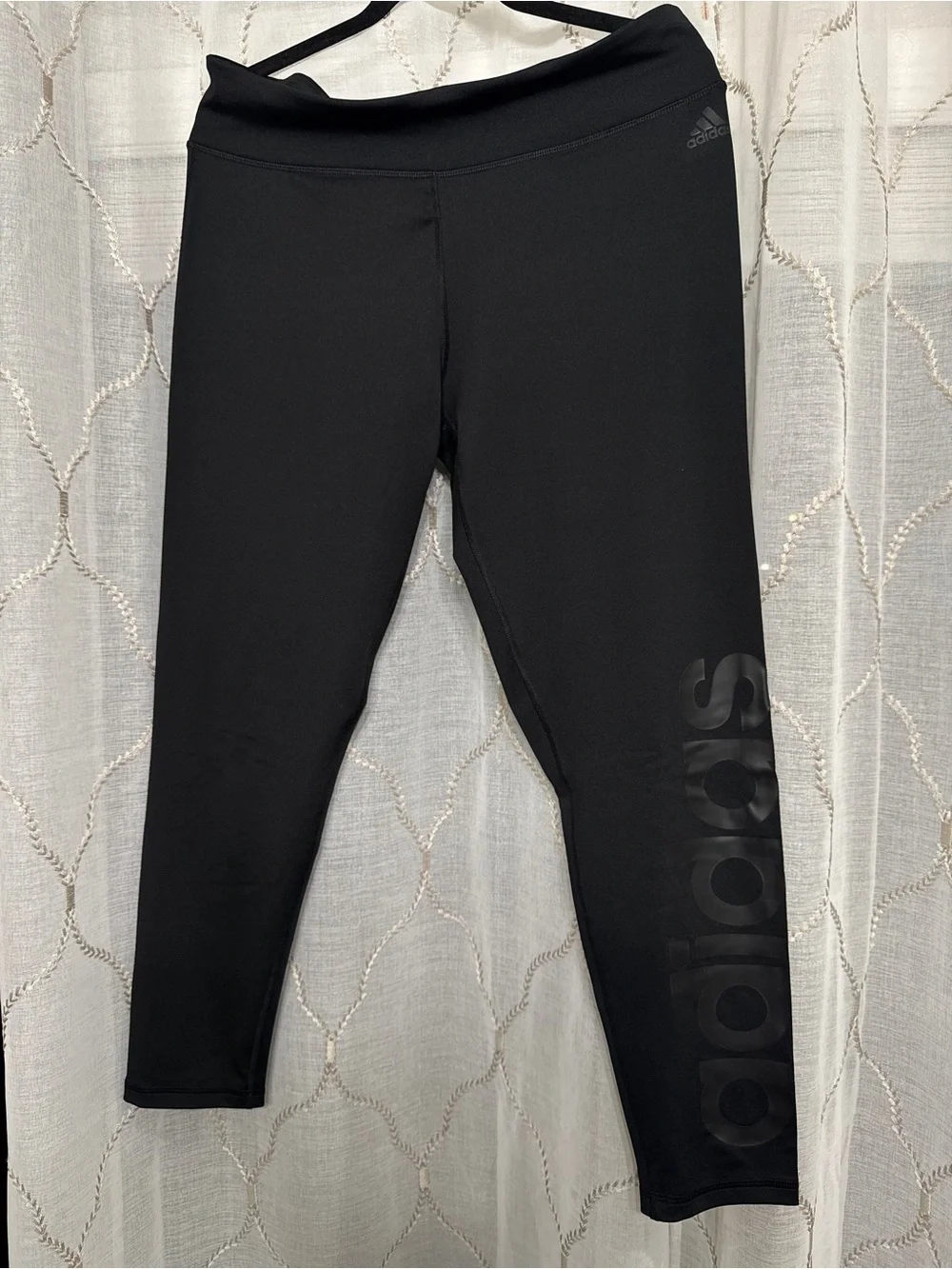 adidas Black Logo Leggings